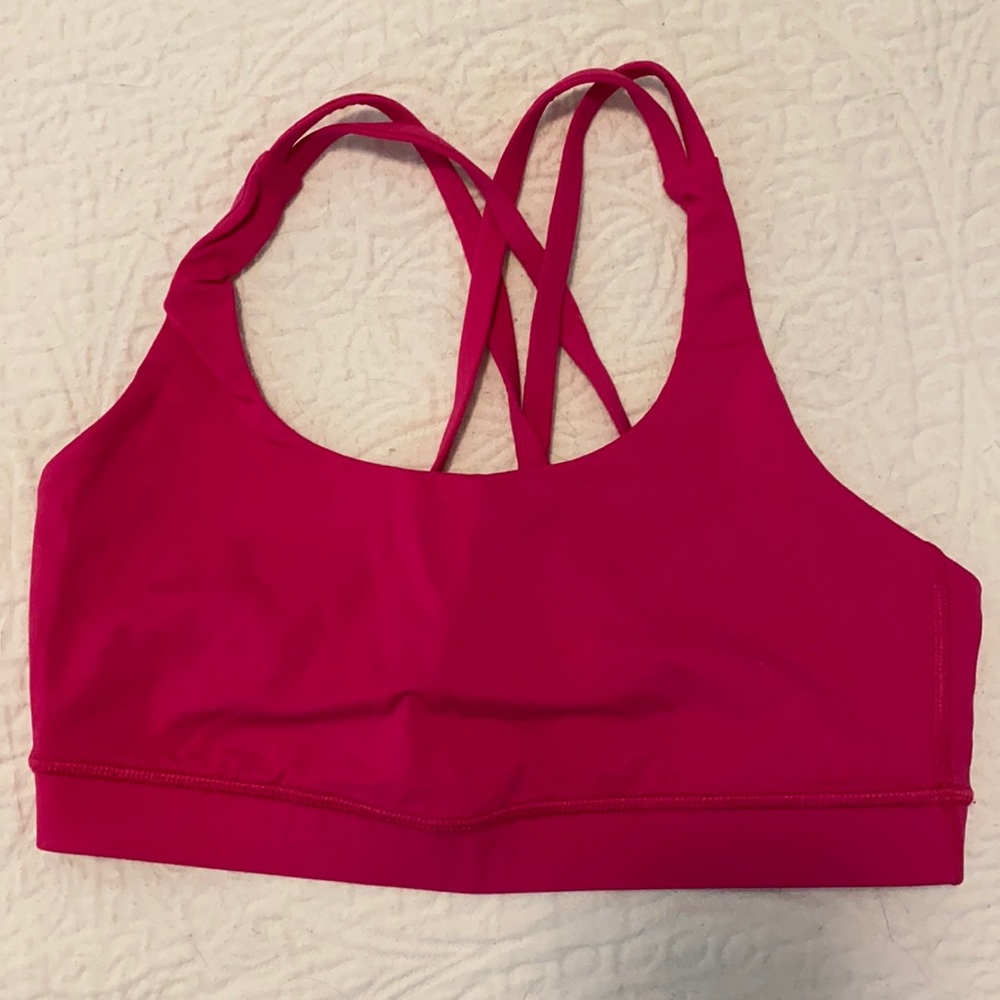 Hot pink sports bra (Energy Bra)